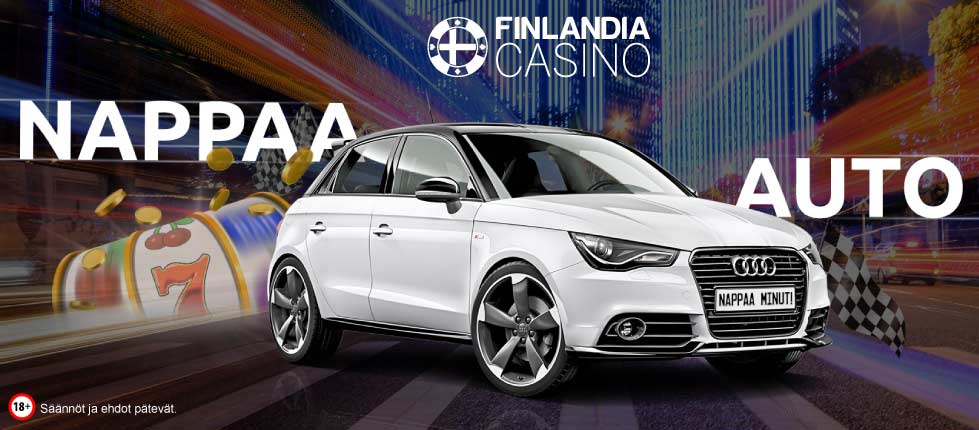 Nappaa auto Finlandia Casinolta. Säännöt ja ehdot pätevät.