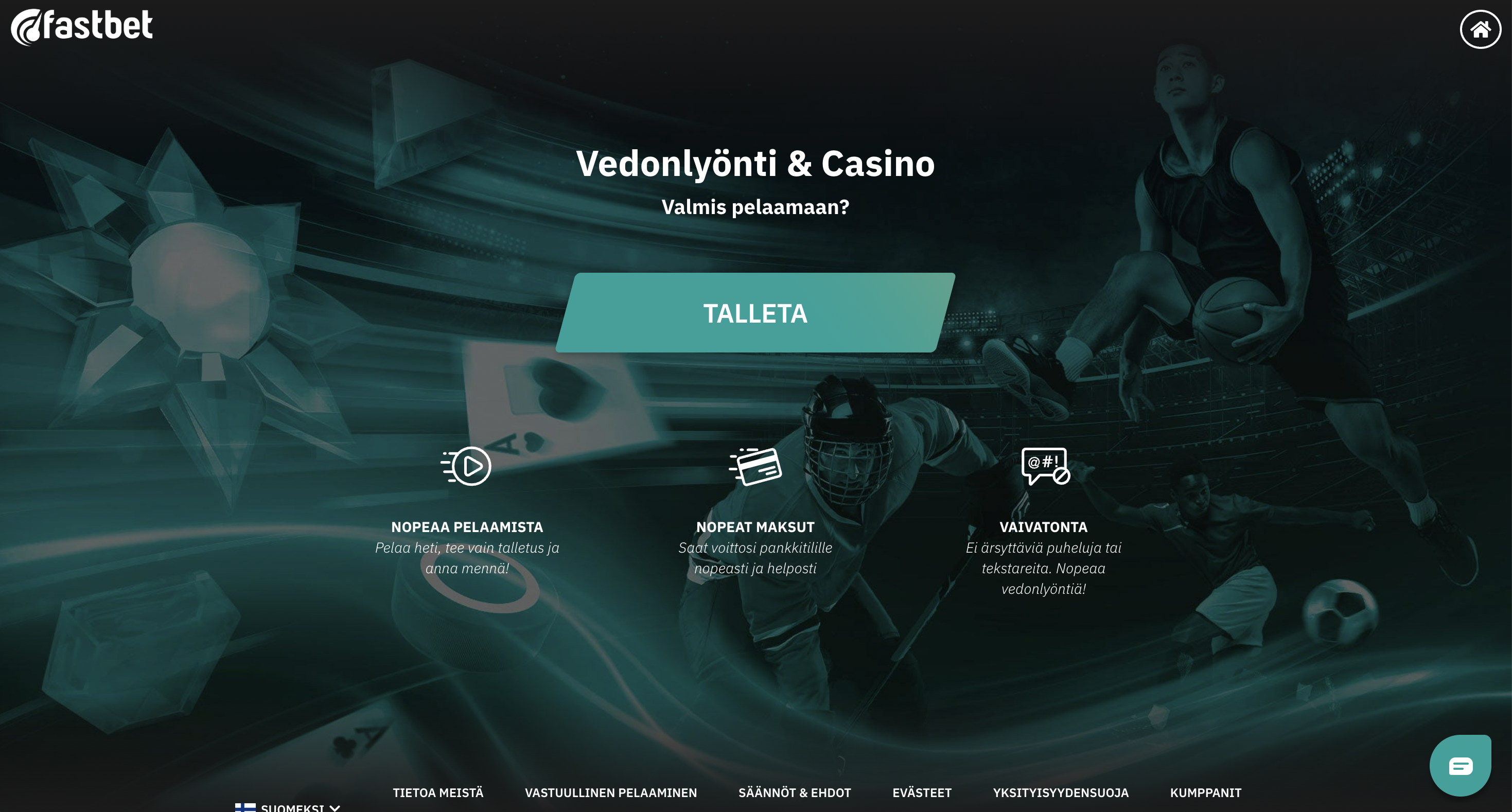 Fastbet etusivu