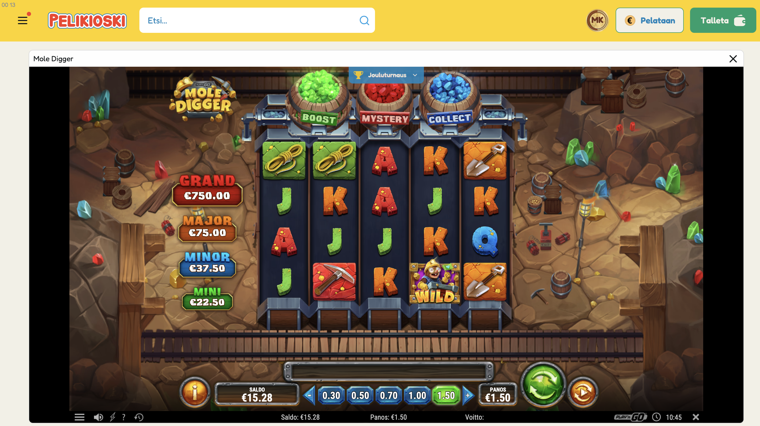 Mole Digger Pelikioski