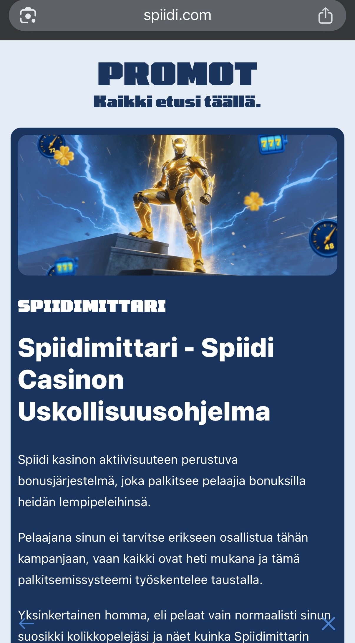 Spiidimittari